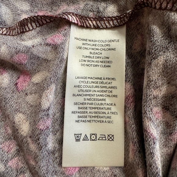 XL NWT Free People Shayla- Maxi wrap deep- v dress with thigh high slit.Size XL - Picture 11 of 12